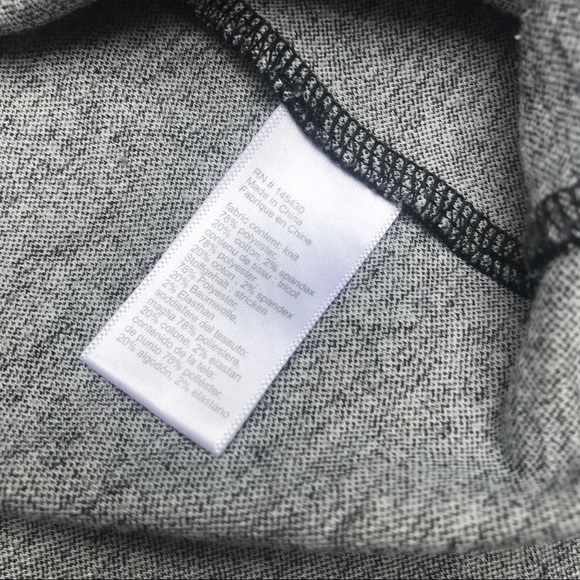 Lili Global Apparel | Black And Grey Deep V Dress - Picture 7 of 7